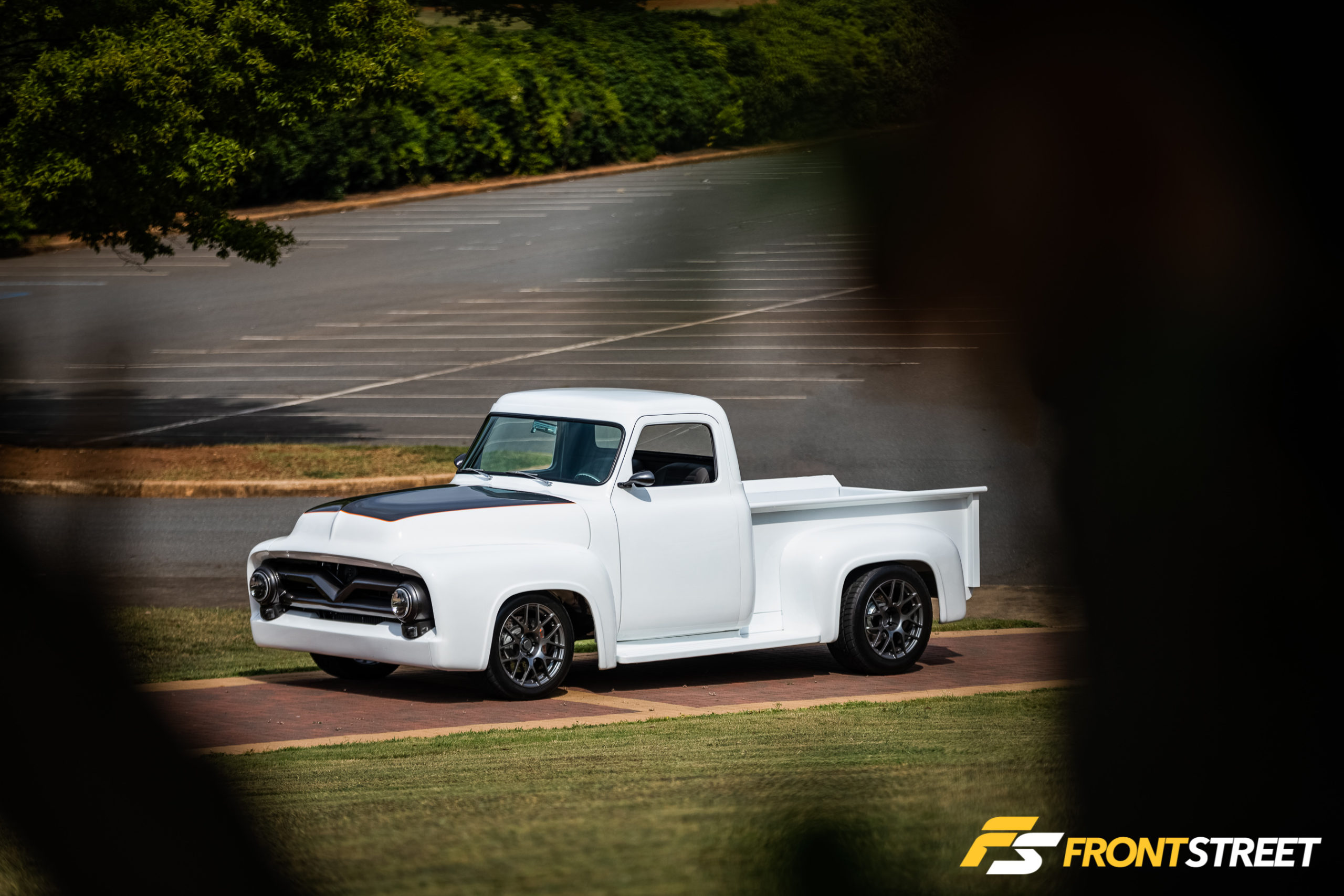 There's A Secret Lurking Under The Hood Of This Fat Fender Ford F-100