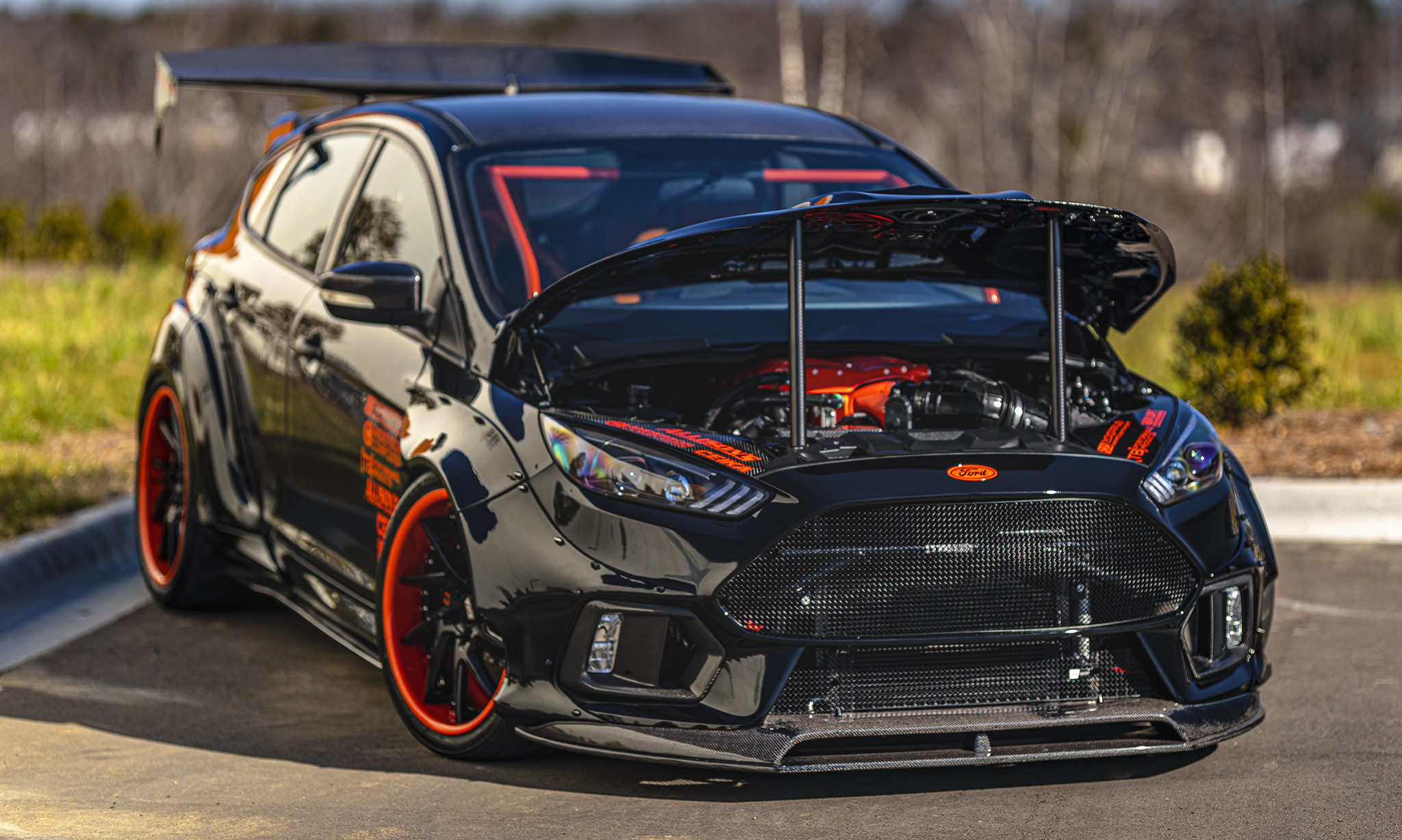 Jeremy Allison's 850whp Supercharged Coyote-Swapped RWD Focus ST