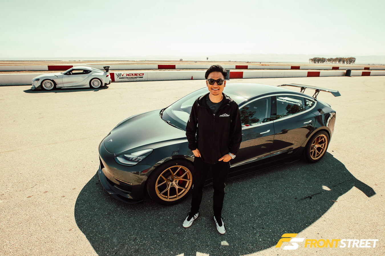 Dai Yoshihara Sets Lap Record In Evasive Motorsports Tesla Model 3